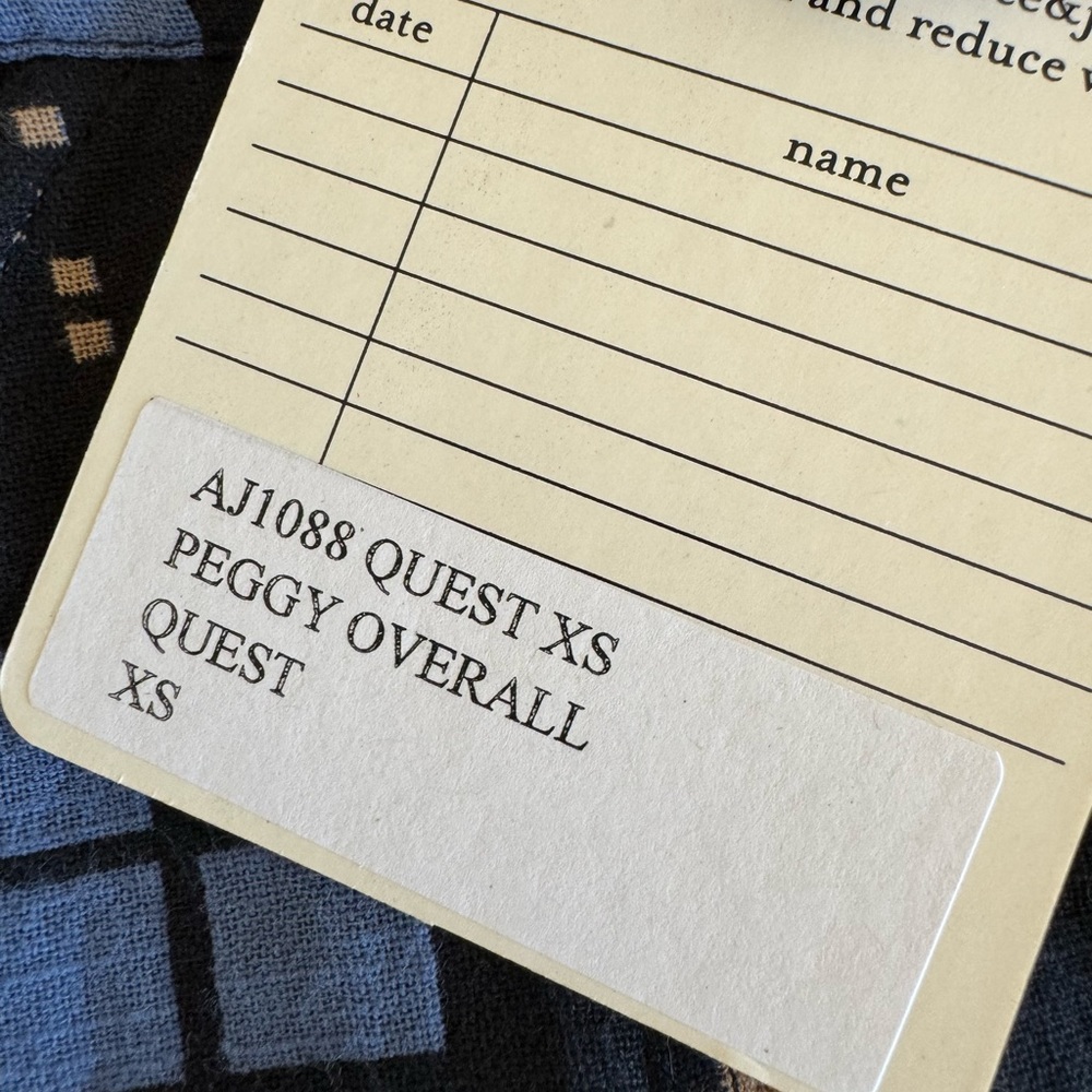 NWT Ace & Jig Peggy overall in Quest textile. - Picture 5 of 5